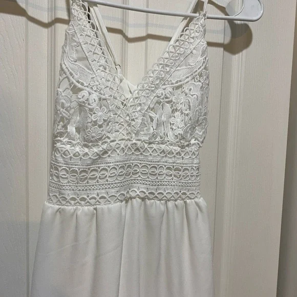 White Sun Dress - Picture 2 of 4